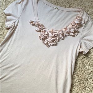 J Crew • floral tee